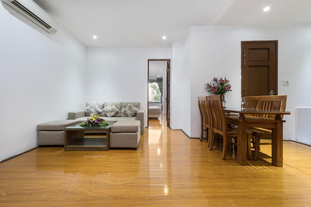 Hoa Giang Serviced Apartment Hanoi Buitenkant foto
