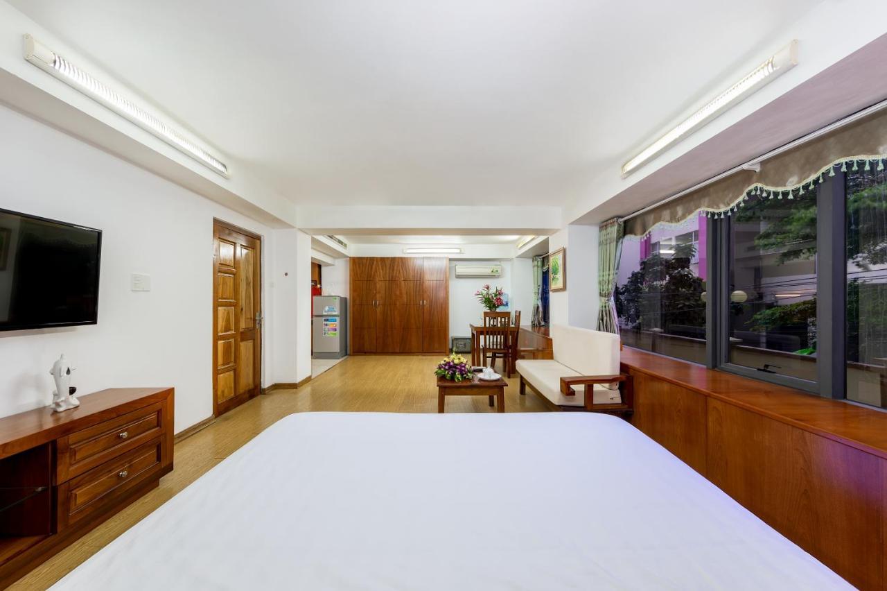 Hoa Giang Serviced Apartment Hanoi Buitenkant foto