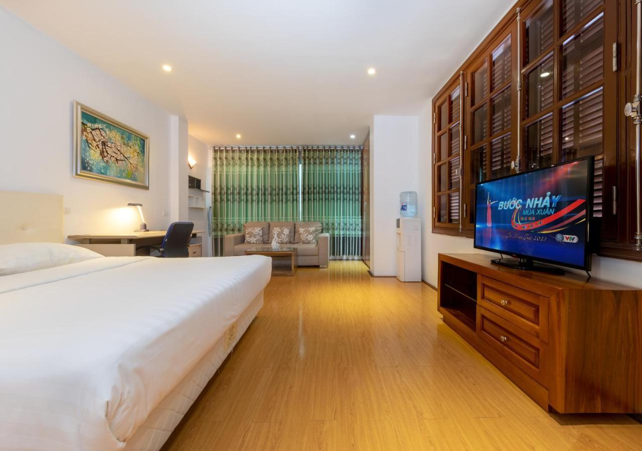 Hoa Giang Serviced Apartment Hanoi Buitenkant foto