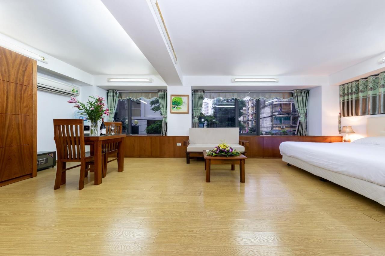 Hoa Giang Serviced Apartment Hanoi Buitenkant foto